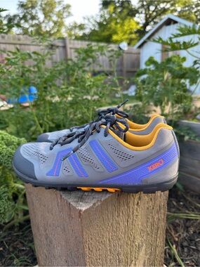 Xero Mesa Trail Women's Size 8.5 Barefoot Minimalist Running Shoes Purple Gray